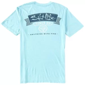 CAMISETA ANYTHING WITH FINS SEA GREEN
