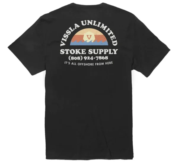 CAMISETA VISSLA BLOWN OUT ORGANIC PHA