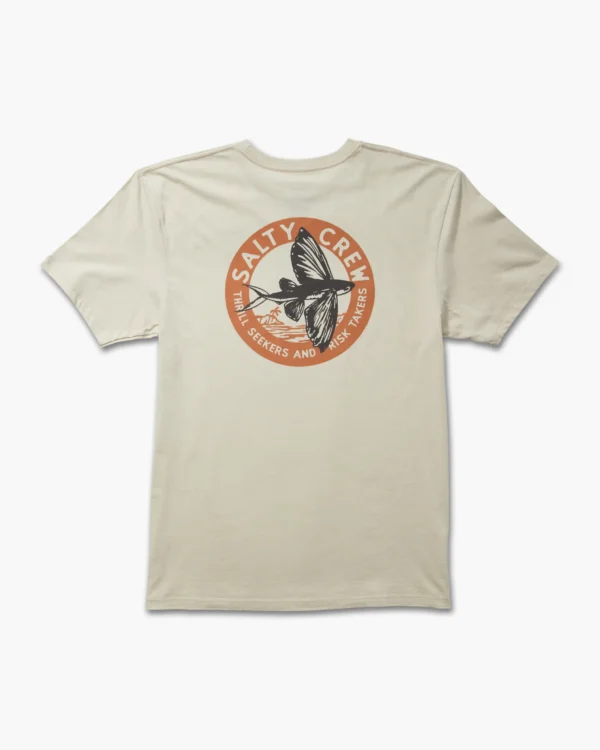 CAMISETA SALTY CREW FLY BY SS BONE