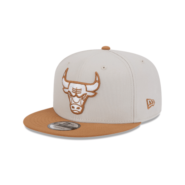 GORRA NEW ERA 9FIFTY BULLS KHAKI/BRN