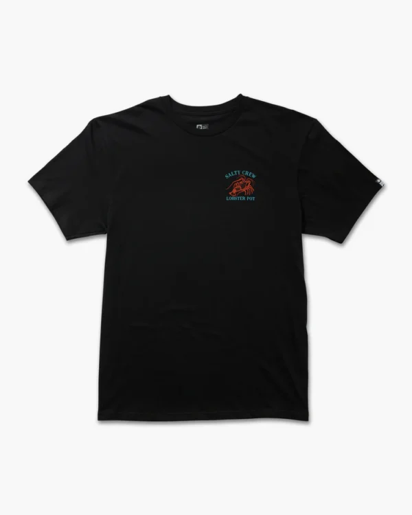 CAMISETA SALTY CREW LOBSTER POT SS BLACK
