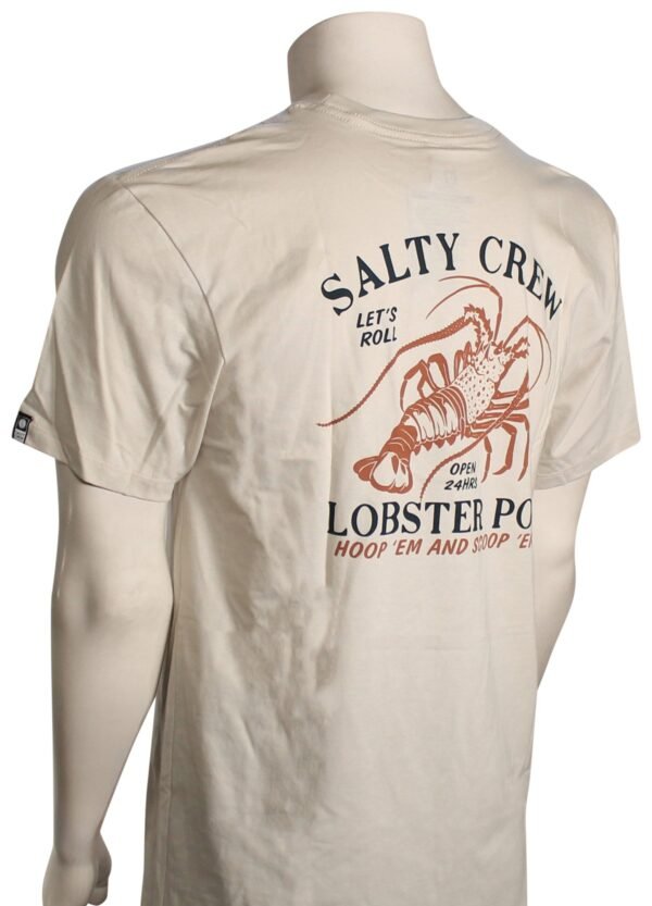 CAMISETA SALTY CREW LOBSTER POT SS BONE