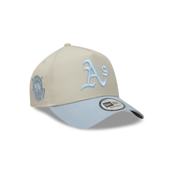 GORRA NEW ERA 9FORTY ATHLETICS TAN/LBL