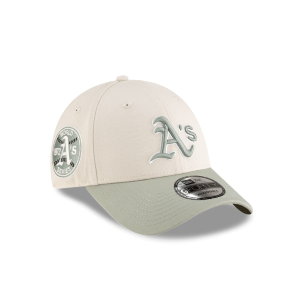 GORRA NEW ERA 9FORTY ATHLETICS W/S TAN/G