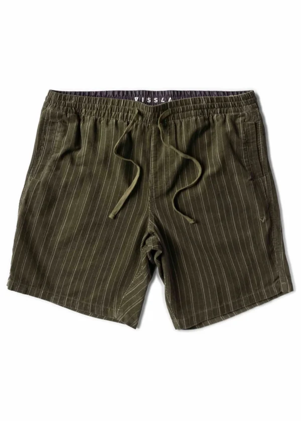 BERMUDA VISSLA RAILS CORD 18 ELASTIC DOL