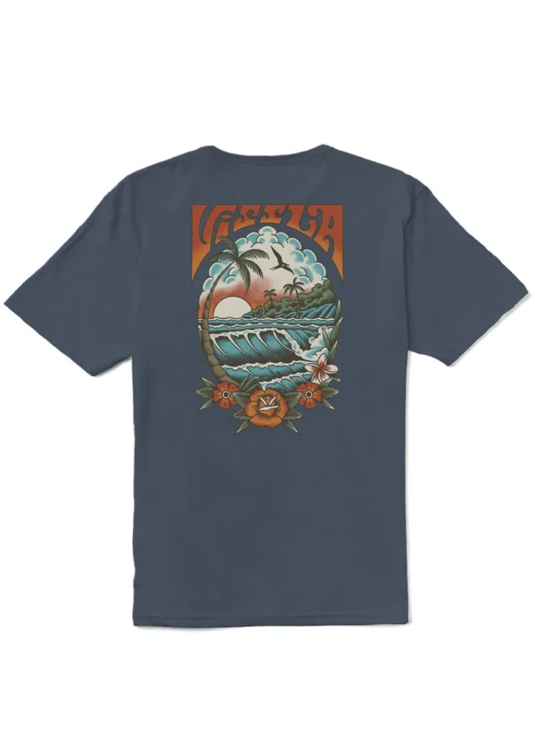 CAMISETA VISSLA INKED ORGANIC DKD