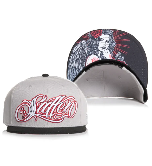 GORRA SULLEN RED ROSES SNAP BACK GRY - Image 2