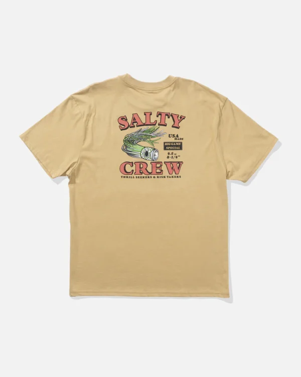 CAMISETA SALTY CREW LURED CLASSIC SS KHA