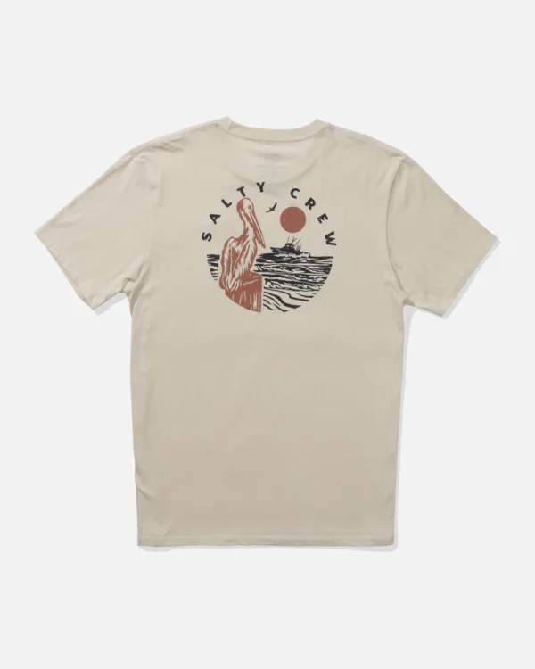 CAMISETA SALTY CREW STAKEOUT SS BONE