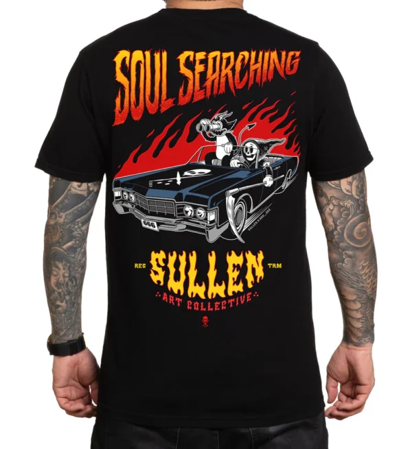 CAMISETA SULLEN SOUL SEARCHING BLK - Image 2