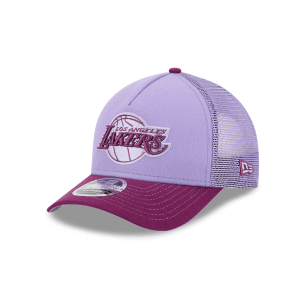 GORRA NEW ERA 9FORTY TRK LAKERS PUR