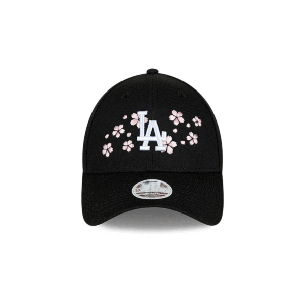 GORRA NEW ERA 9FORTY DODGERS BLK/FLORAL - Image 2