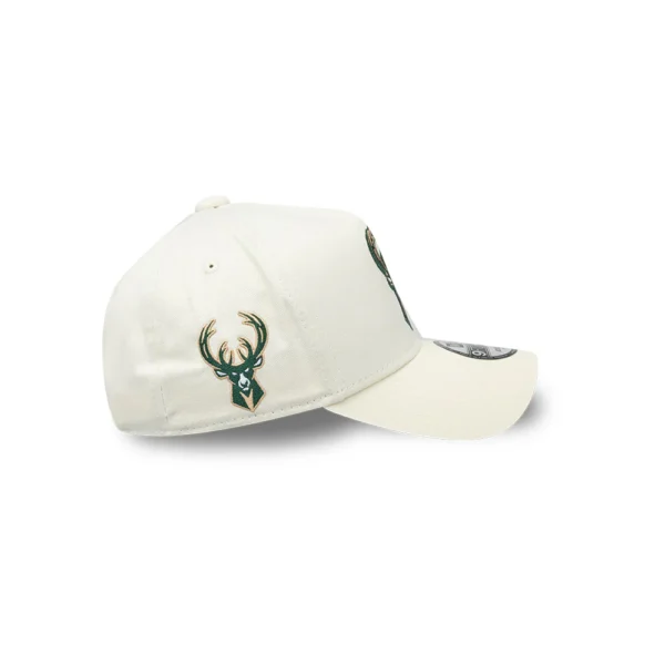 GORRA NEW ERA 9FORTY MILWAUKEE BUCKS TAN - Image 4