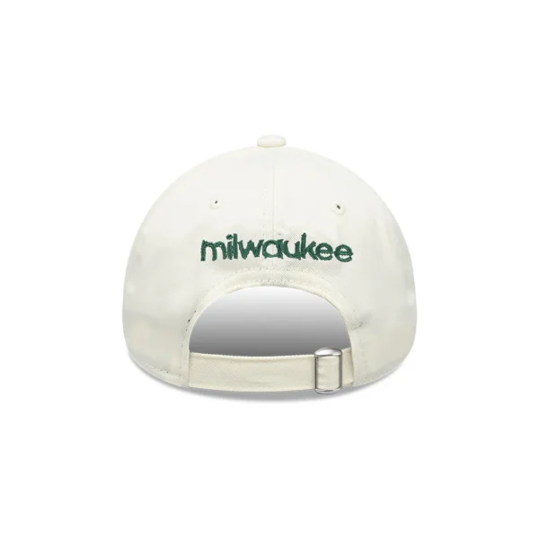 GORRA NEW ERA 9FORTY MILWAUKEE BUCKS TAN - Image 5