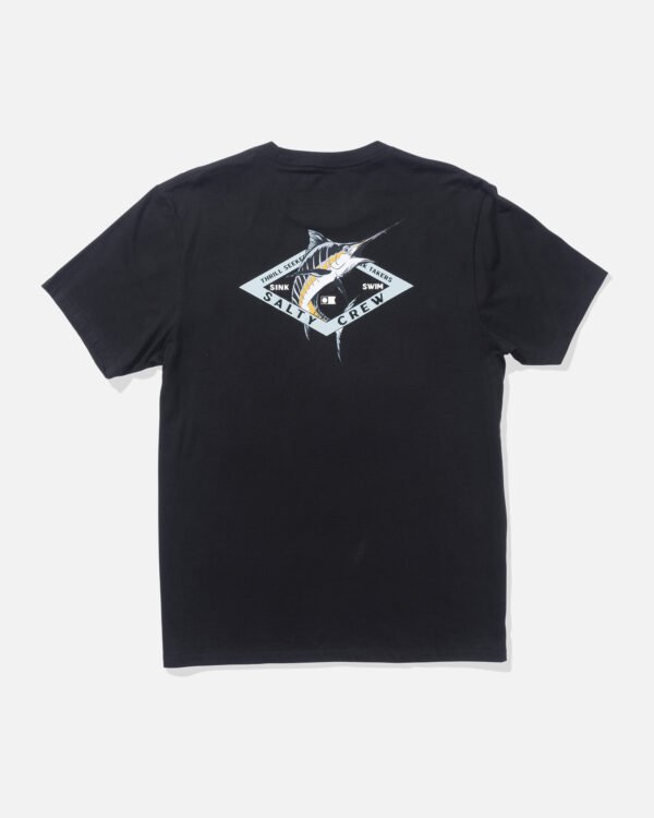 CAMISETA SALTY CREW DIAMOND MARLIN BLK