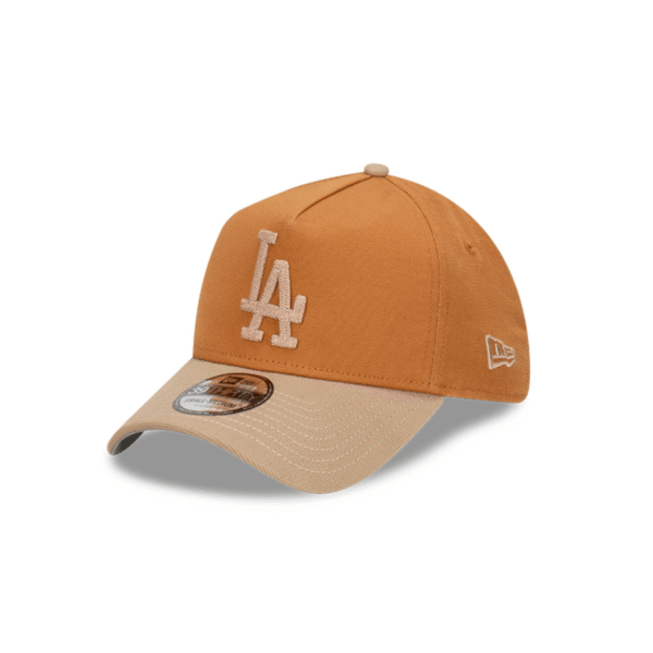 GORRA NEW ERA 39THIRTY DODGERS BRN/TAN