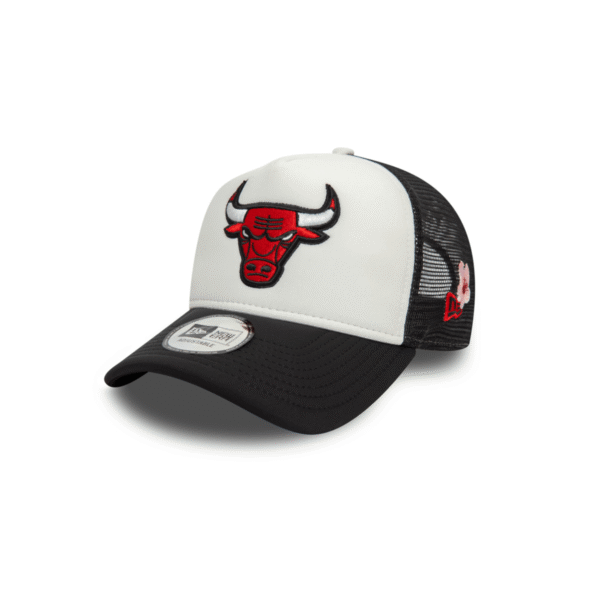 GORRA NEW ERA TRK BULLS WHT/BLK FLOWER