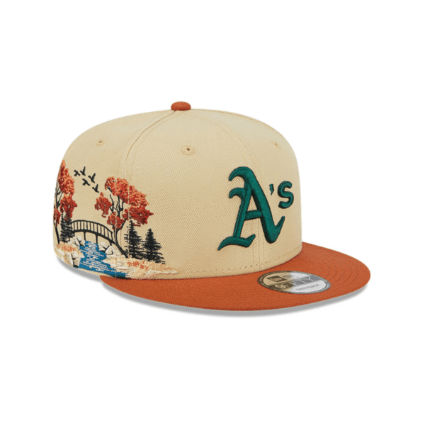 GORRA NEW ERA 9FIFTY ATHLETICS FALL LAND - Image 4