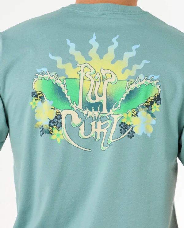 CAMISETA RIP CURL DAZED BLUE LAGOON
