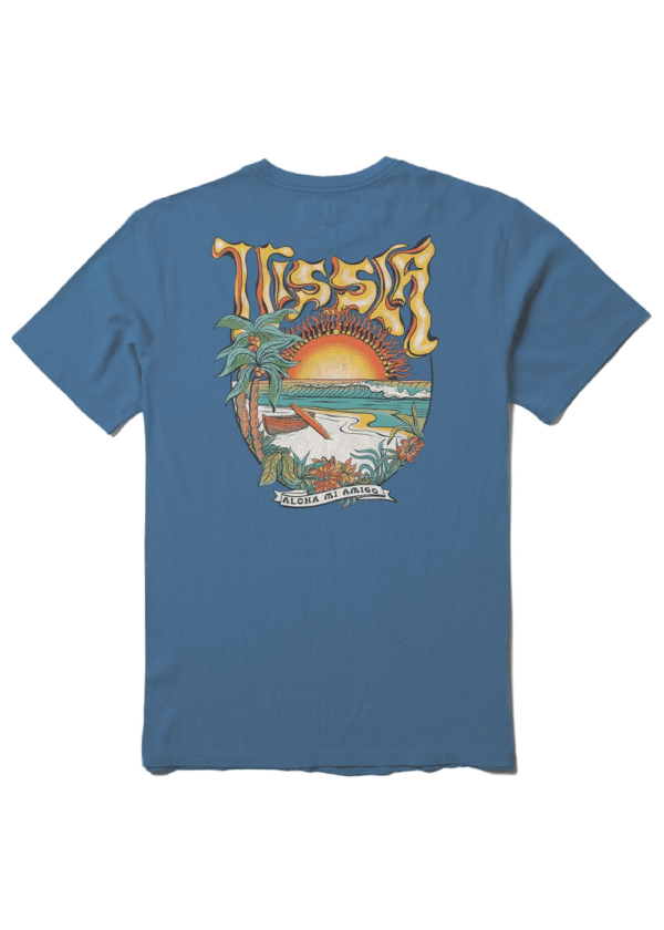 CAMISETA VISSLA SUPERNOVA SS BLU