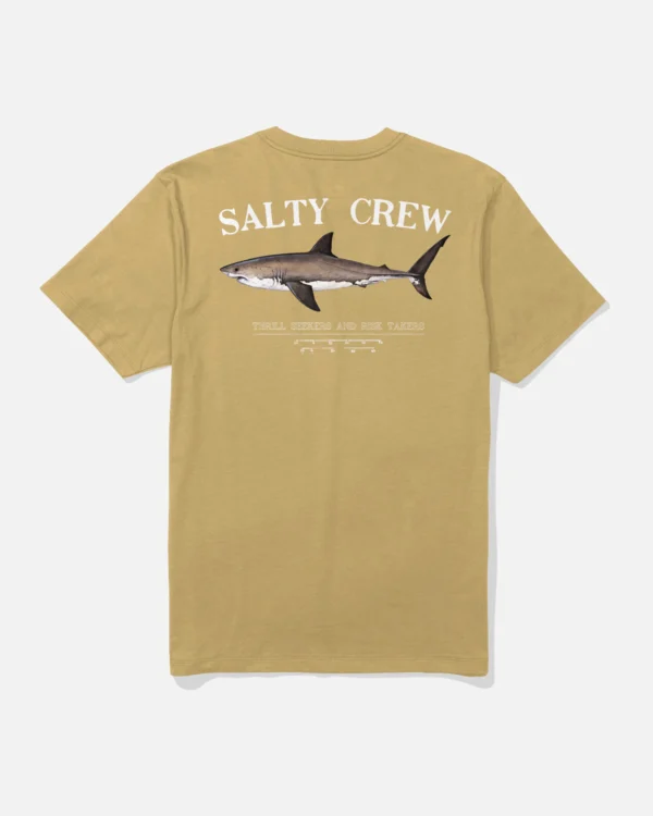CAMISETA SALTY CREW BRUCE MINERAL YELLOW
