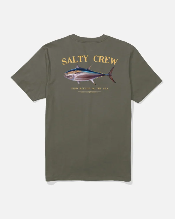 CAMISETA SALTY CREW BIG BLUE DUSTY OLIVE