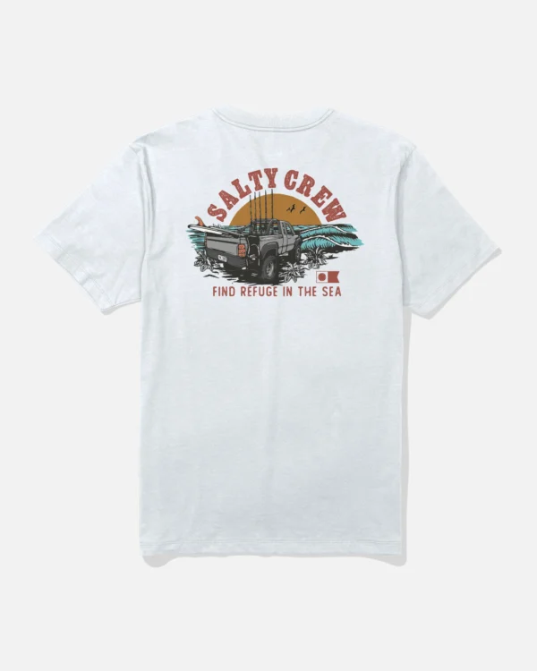 CAMISETA SALTY CREW LIFTED SS WHITE