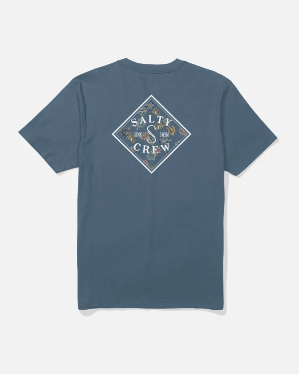 CAMISETA SALTY CREW TIPPET FILL SLATE
