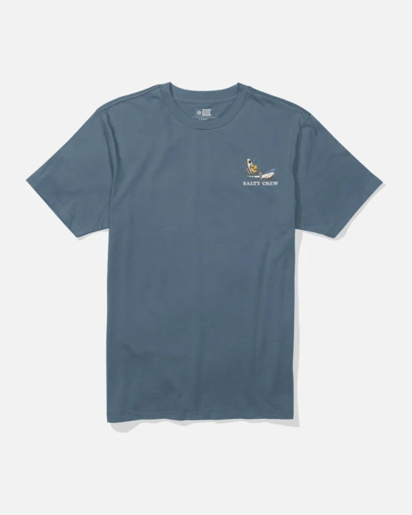 CAMISETA SALTY CREW DOWN TIME SLATE - Image 2
