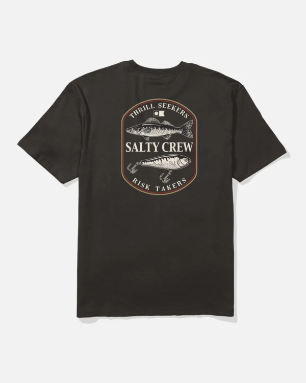 CAMISETA SALTY CREW BAITED BLACK