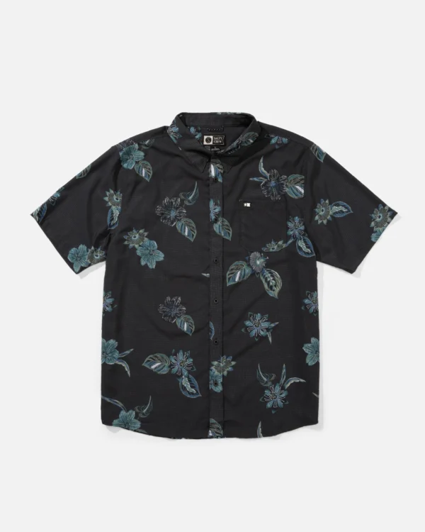CAMISA SALTY CREW BREEZER PERF PHANTOM