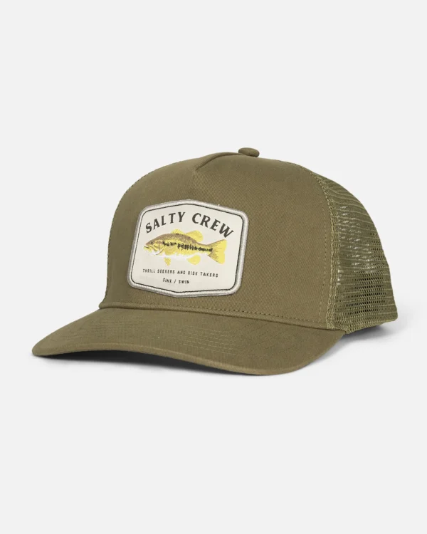 GORRA SALTY CREW TRK BIGMOUNTH OILGRN