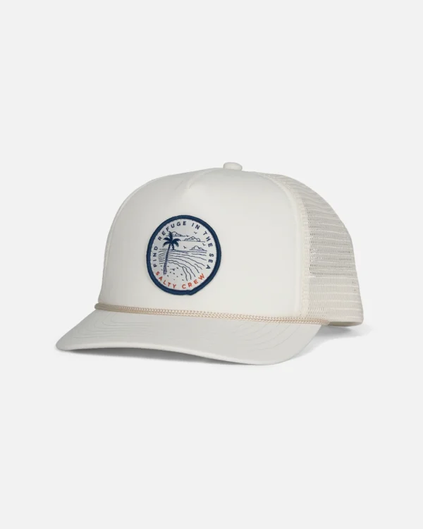 GORRA SALTY CREW TRK TROPHY FOAMY OFF WH