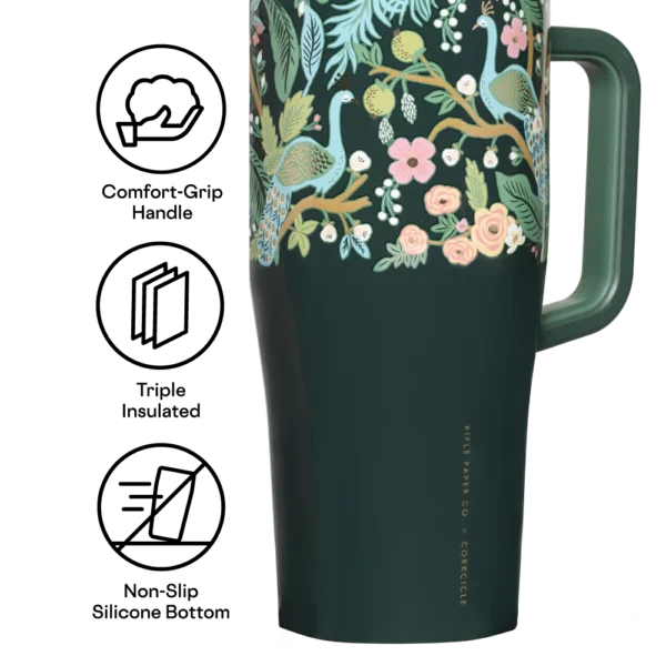 CORKCICLE CRUISER 22OZ RIFLE PAPER PEACO - Image 2