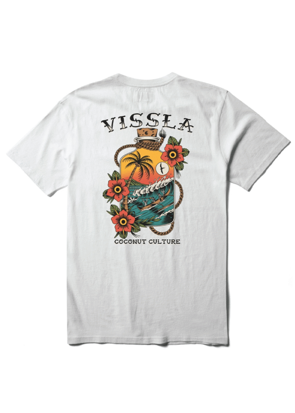 CAMISETA VISSLA COCONUT CULTURE SS PKT