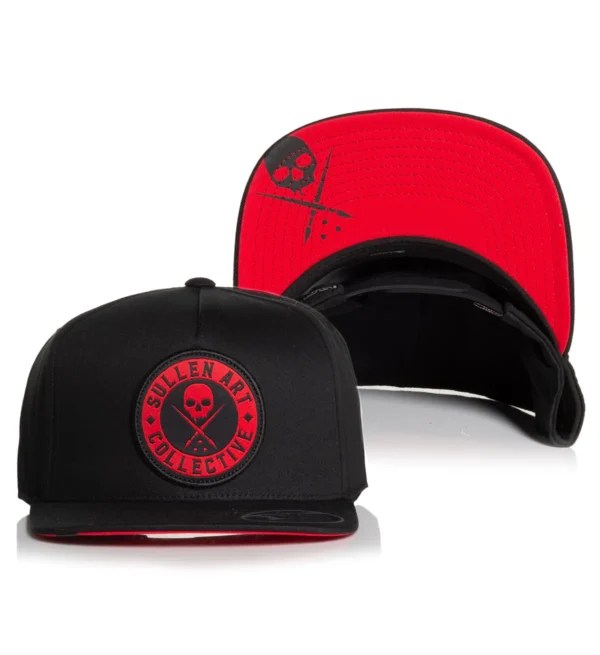 GORRA SULLEN BOH CURVED BLK/RED