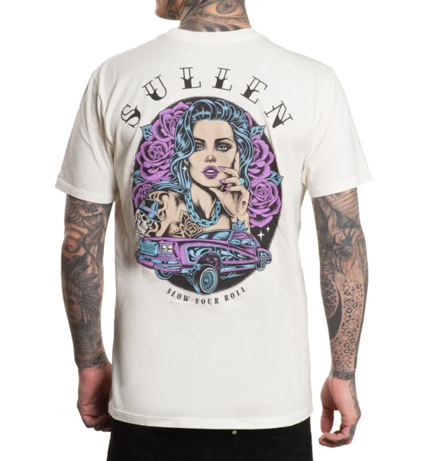 CAMISETA SULLEN SLOW ROLL ANTIQUE WHITE