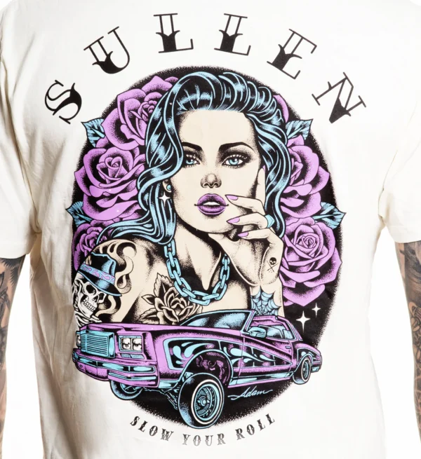 CAMISETA SULLEN SLOW ROLL ANTIQUE WHITE - Image 3