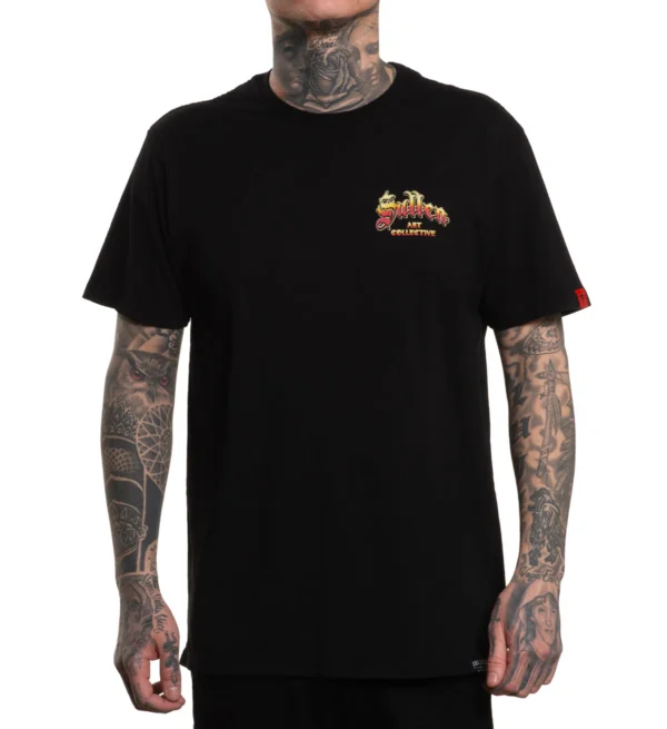 CAMISETA SULLEN VATO ISLAND JET BLACK - Image 2