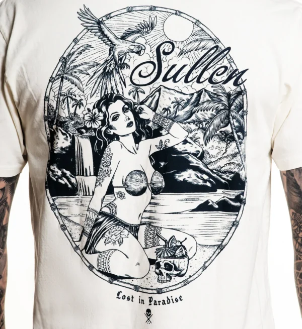 CAMISETA SULLEN SECLUDED BEACH WHITE - Image 3