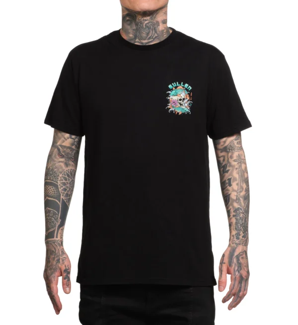 CAMISETA SULLEN SKULL KOI JET BLACK - Image 2