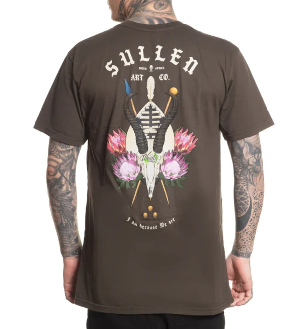 CAMISETA SULLEN SOUTH AFRICA BLACK OLIVE