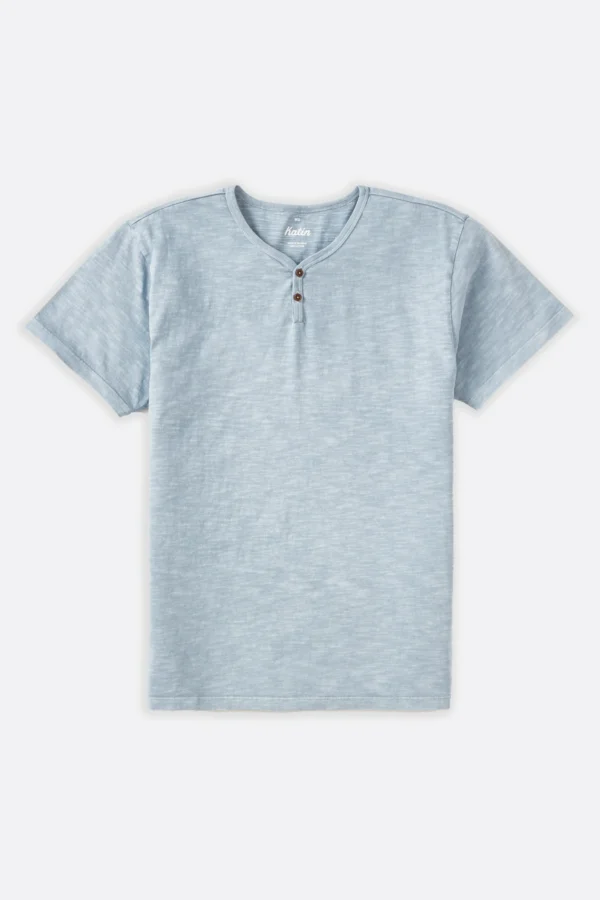 CAMISETA KATIN FOLK HENLEY AIRFORCE BLUE - Image 2