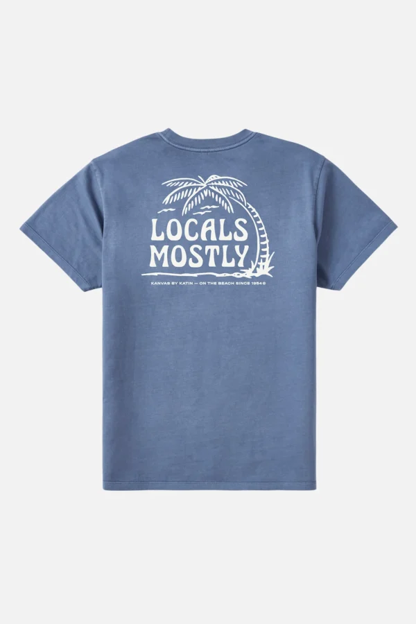 CAMISETA KATIN LOCALS BLUE PIGMENT