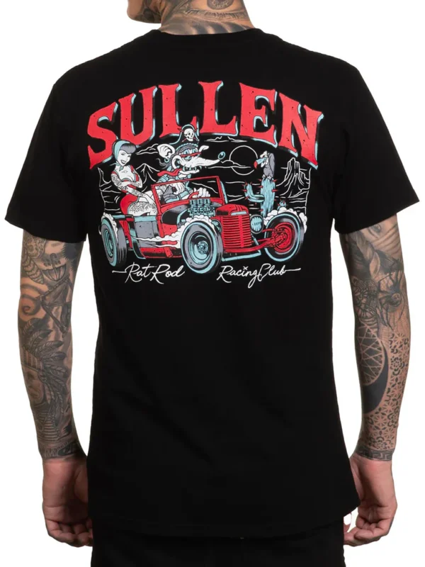CAMISETA SULLEN RAT ROD JET BLACK