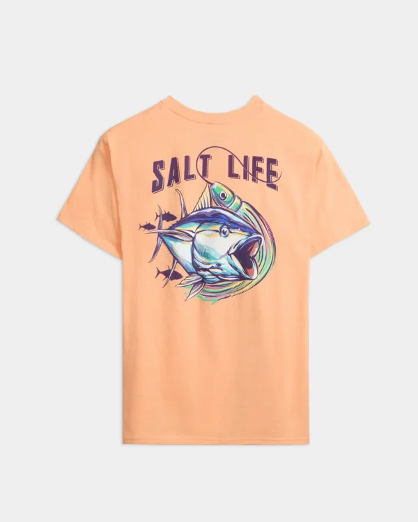 CAMISETA SALT LIFE TUNNY MELON
