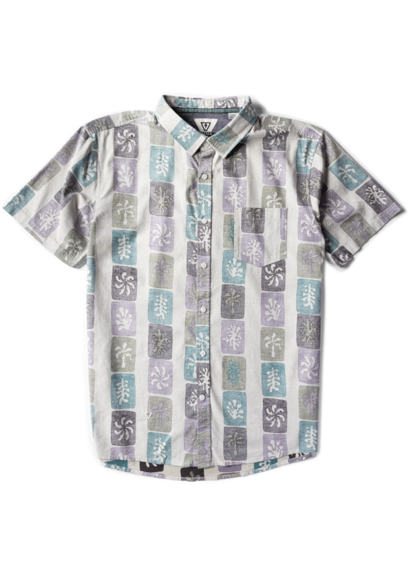 CAMISA VISSLA TROPIC TILES ECO SS DUN