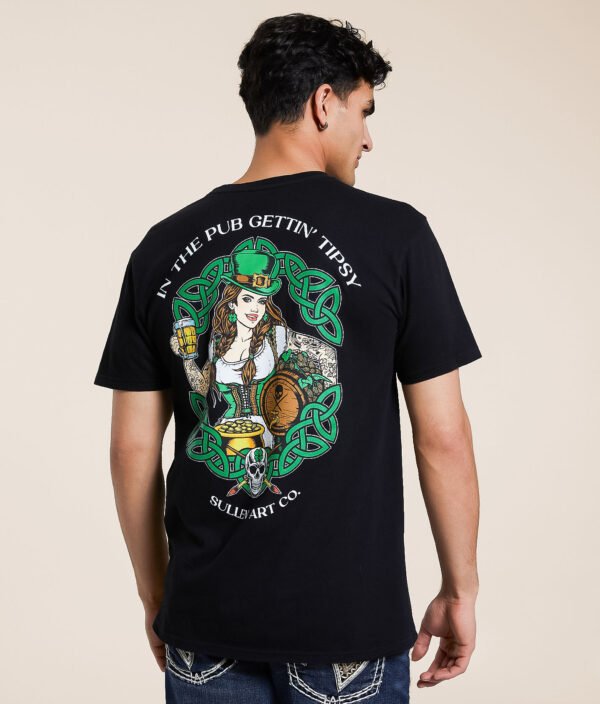 CAMISETA SULLEN IN THE PUB JET BLACK