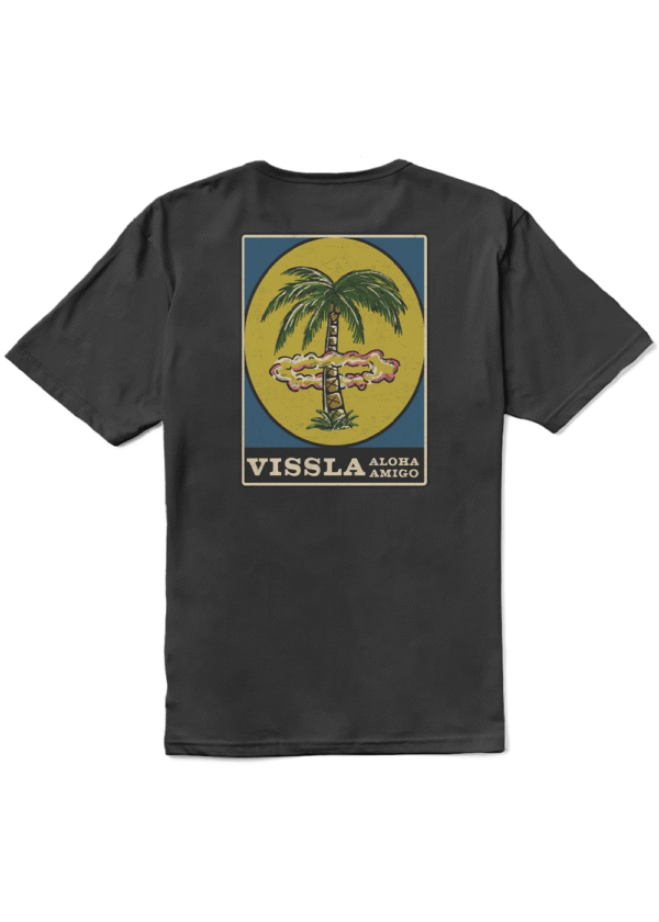 CAMISETA VISSLA ATOMIC PALMS ORGANIC PHA