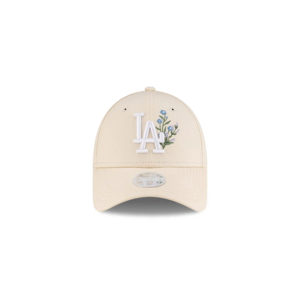 GORRA NEW ERA 9FORTY DODGERS KHA/WHT - Image 2